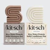 Rice Water Shampoo & Conditioner Bar Combo for Hair Growth