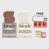 Strengthening Rice Water Trio & Terracotta Soap Dish Bundle