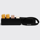 4-Compartment Travel Case - Black