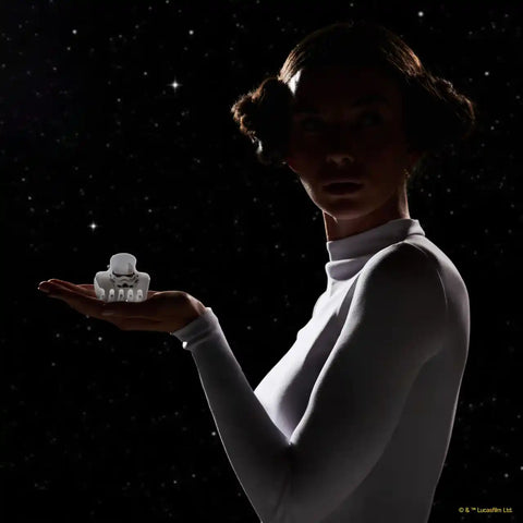 Star Wars™ & Kitsch Glitter Cloud Clip in Stormtrooper