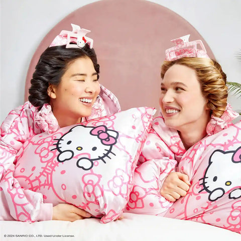 Kitsch x Hello Kitty Satin Glazey in Pink Kitty Faces