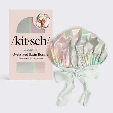 Aura Oversized Satin Bonnet